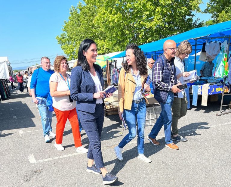 28M.- Prado (PP) critica en Monforte (Lugo) «el machismo» del presidente de la Diputación y pide apoyo para recuperarla