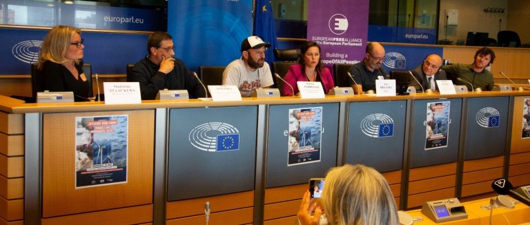 Pesca.- Miranda (BNG) reivindica en Bruselas que la eólica marina respete al sector y el medio marino