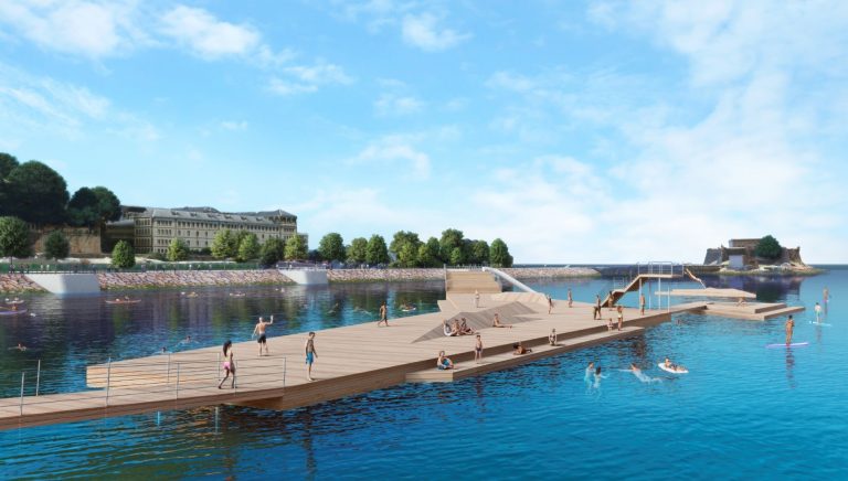 Sale a licitación el proyecto definitivo de la plataforma para actividades náuticas del Parrote, en A Coruña