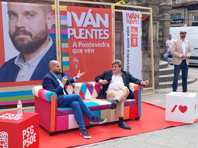 Escrivá ensalza a Iván Puentes como garante para «poner el énfasis» en los servicios sociales en Pontevedra