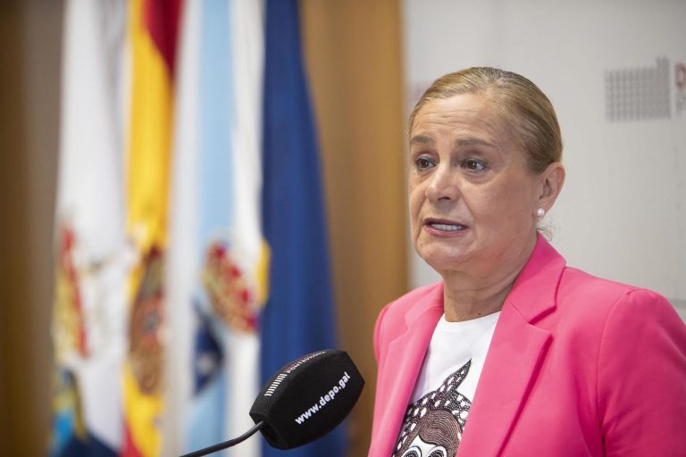 28M/M.- Carmela Silva admite su «sorpresa» tras perder la Diputación y agradece el «privilegio» de haber sido presidenta