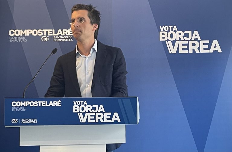 Verea (PP) no renuncia a gobernar Santiago «blindado» por el PSOE y el BNG le pide que «acepte» el resultado