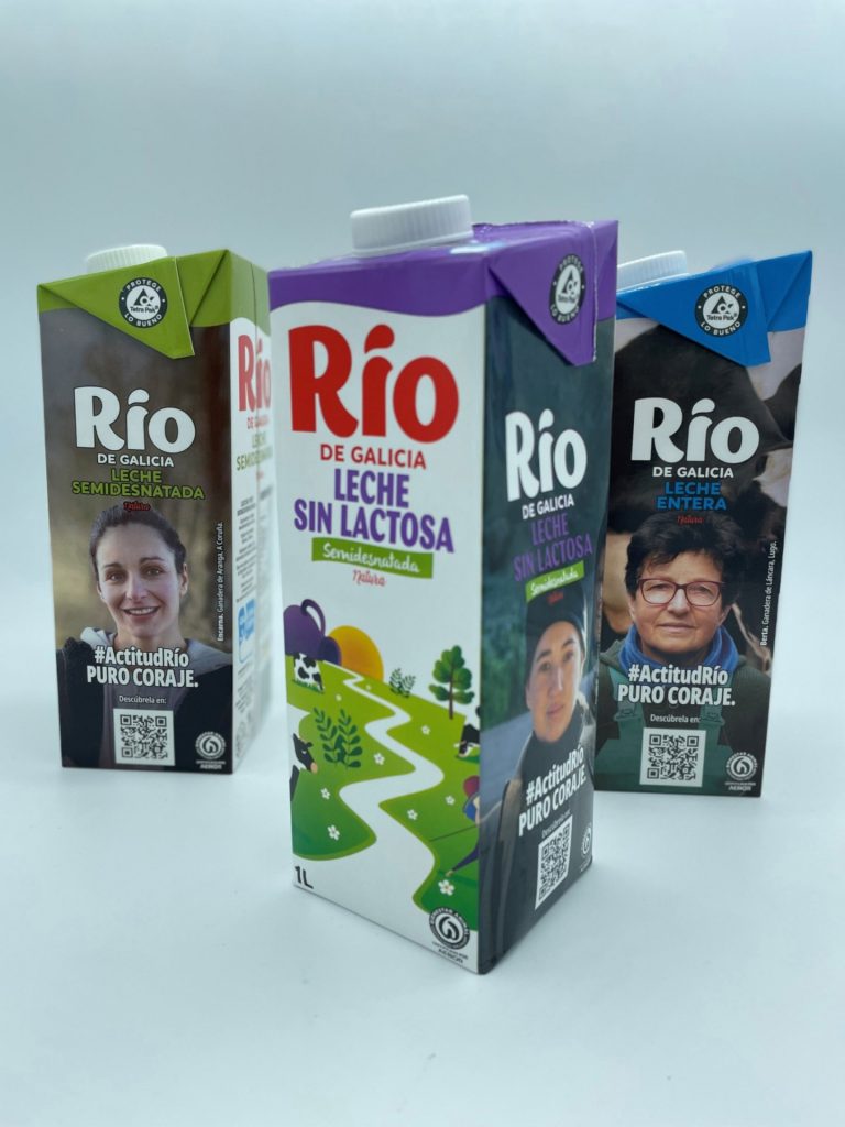 Leche Río promueve una campaña para reivindicar el papel de la mujer en el sector lácteo gallego
