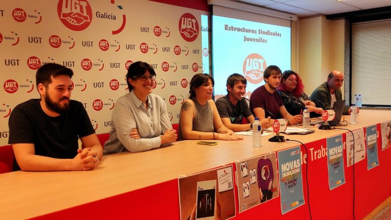 UGT-Galicia constituye la organización juvenil RUGE y sitúa al frente a David Diéguez