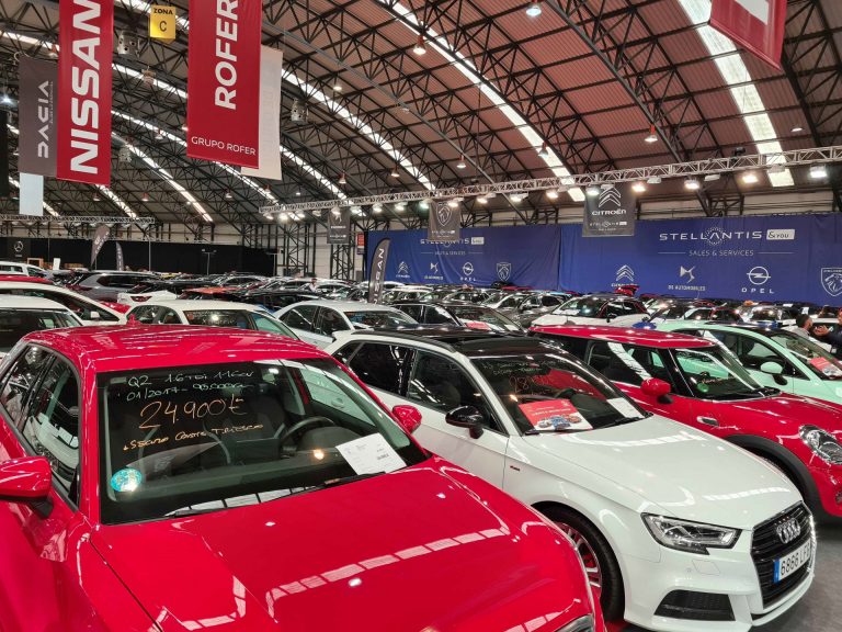 Las ventas de vehículos de ocasión caen un 1,36% en mayo en Galicia, frente a la subida del 4,3% a nivel nacional