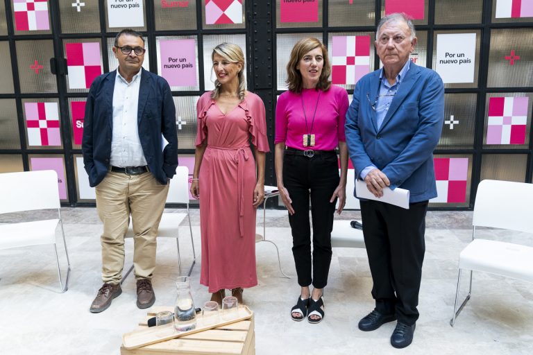 23J.- Sumar Galicia, la marca en el territorio que aglutina a Podemos e IU con Marta Lois como referente de Yolanda Díaz