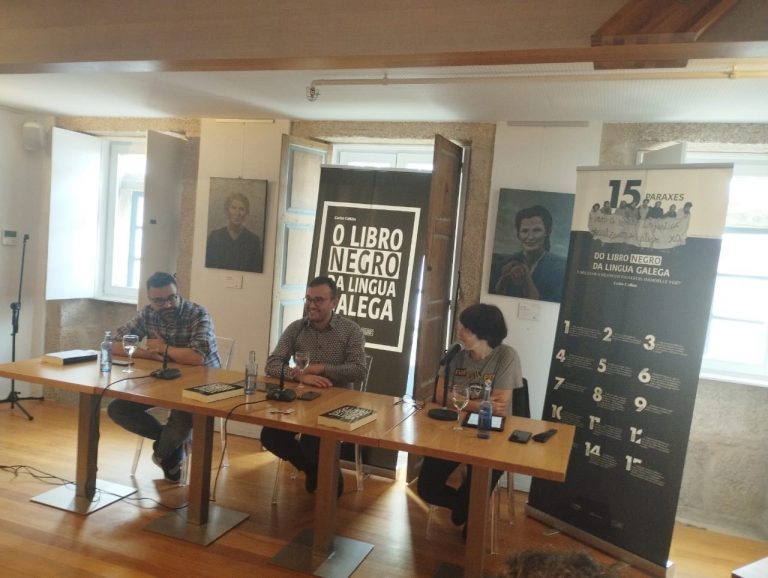Callón, autor de ‘O libro negro da lingua galega’, avanza planes para su próximo libro sobre la «represión al gallego»