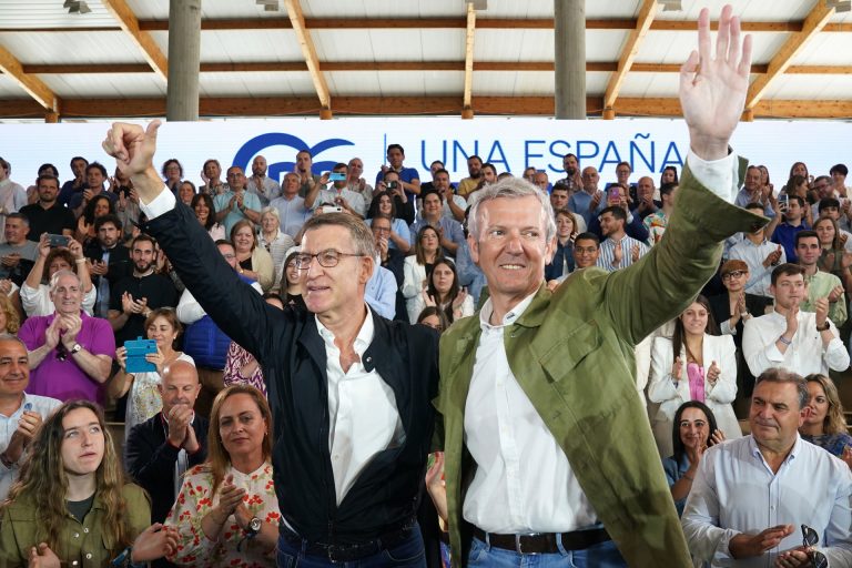 23J.-Rueda quiere dar «el mejor resultado de España» a Feijóo, que promete: «Si ganamos habrá sitio para bastante gente»