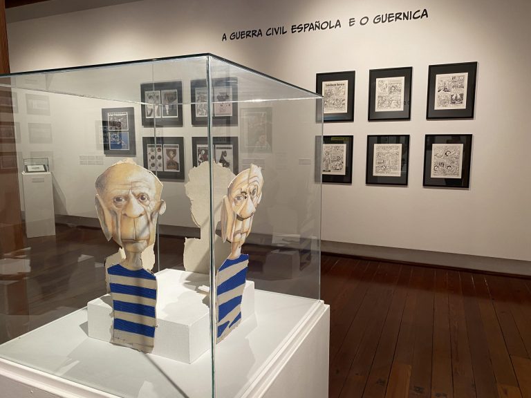 Una exposición reúne a 40 grandes nombres del cómic contemporáneo que reinterpretan a Picasso con «mirada española»