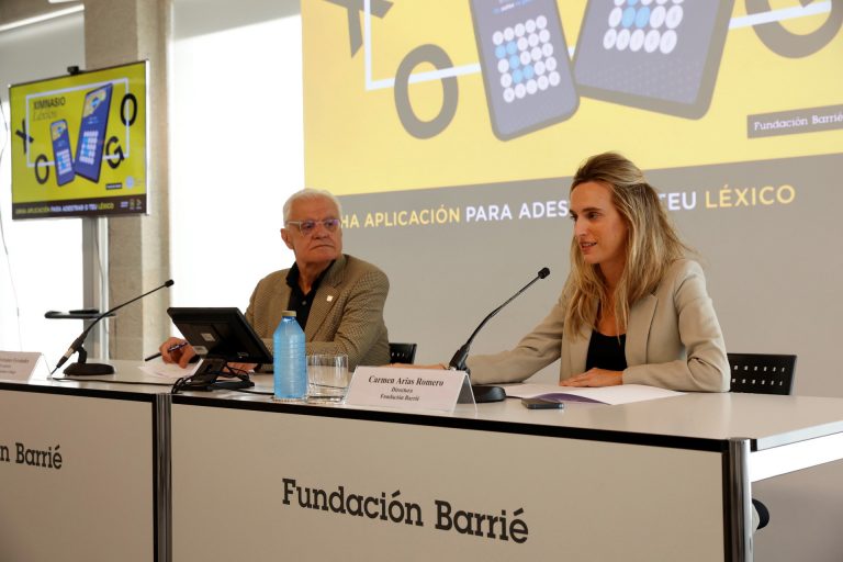 La RAG y la Fundación Barrié estrenan una aplicación con un juego de descubrimiento de la lengua gallega