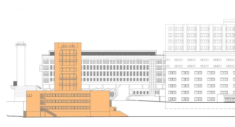 Aprobado el proyecto de demolición del hotel de pacientes del CHUAC, con una inversión de 1,4 millones de euros