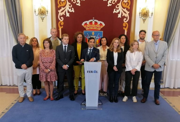Javier Díaz será el primer teniente de alcalde de Ferrol y Pamen Pieltaín la portavoz del gobierno de Rey Varela