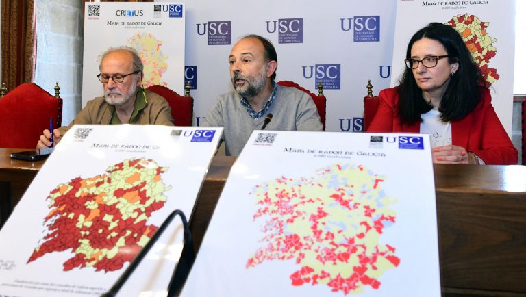 Un 18% de los domicilios gallegos superan el límite de radón recomendado por la OMS, según un estudio de la USC