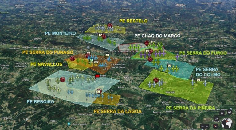 La asociación Ecologistas en Acción de Galicia advierte sobre el impacto que produce el complejo eólico de Os Ancares