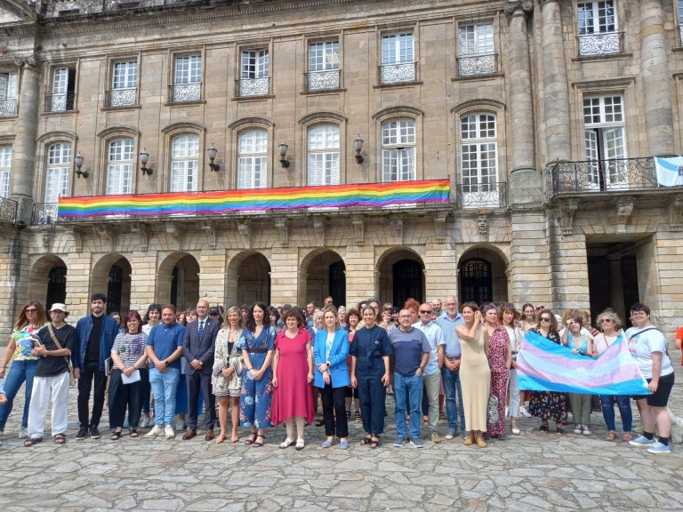 Santiago acoge el acto central del Día del Orgullo LGTBIQ+ en Galicia