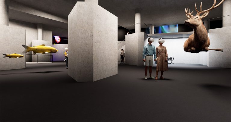 Un espacio subterráneo de la Cidade da Cultura se convertirá en 2025 en un centro para producir y exhibir arte digital