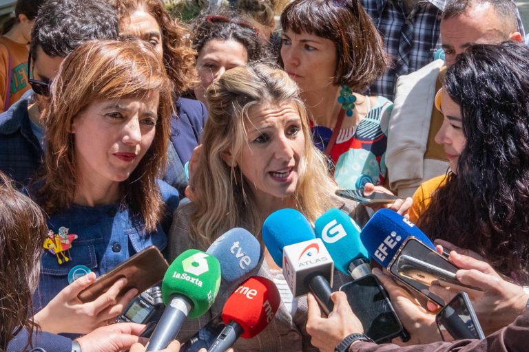 Sumar Galicia celebra «irrumpir con fuerza» en las encuestas y percibe que «hay mucha gente ilusionada» con Yolanda Díaz
