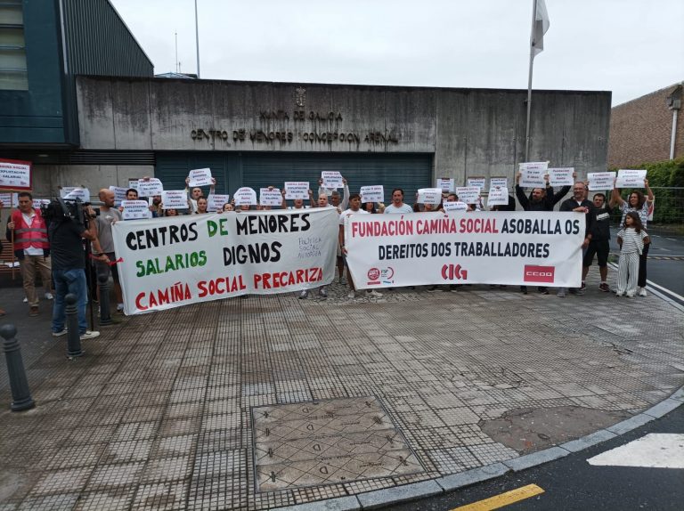 Personal de centros de menores de A Coruña reclama subidas salariales y «voluntad de negociar» a la empresa gestora