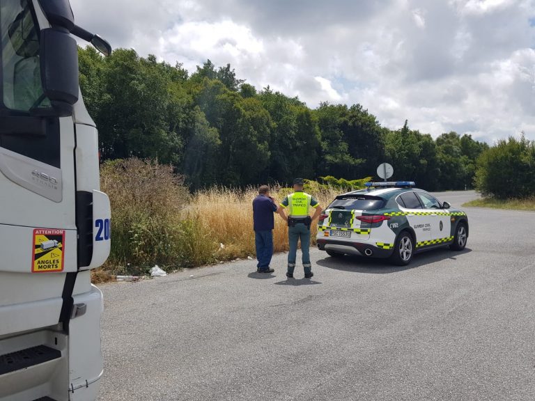 Interceptado en Vilalba (Lugo) un camionero de Ciudad Real que sextuplicaba la tasa permitida de alcohol