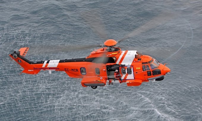 La licitación del servicio de helicópteros de Salvamento Marítimo queda desierta