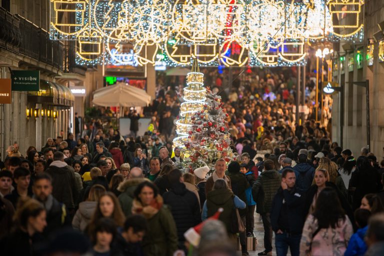 El Ayuntamiento de Vigo licita por casi 9,5 millones la iluminación de Navidad de los próximos cuatro años