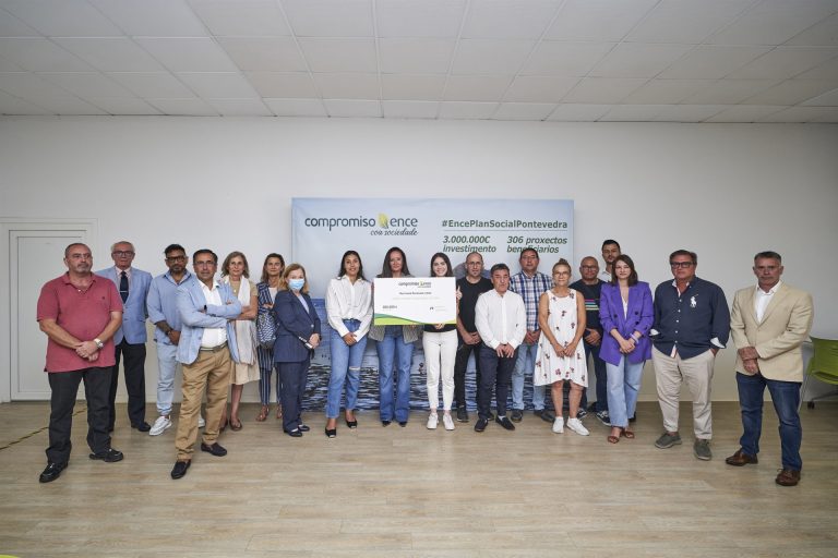 Ence entrega las ayudas de su ‘Plan Social Pontevedra’ a 29 proyectos de apoyo a la educación y a la cultura