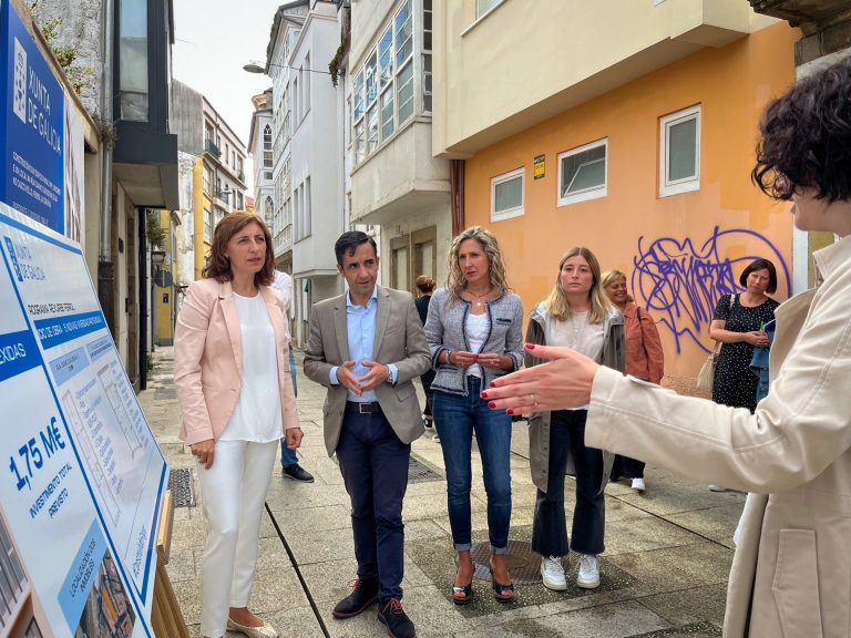 Empieza este martes la rehabilitación de dos edificios en el barrio de Ferrol Vello