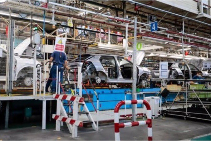 La factoría de Stellantis en Vigo suma nuevas paradas de producción por falta de aprovisionamientos