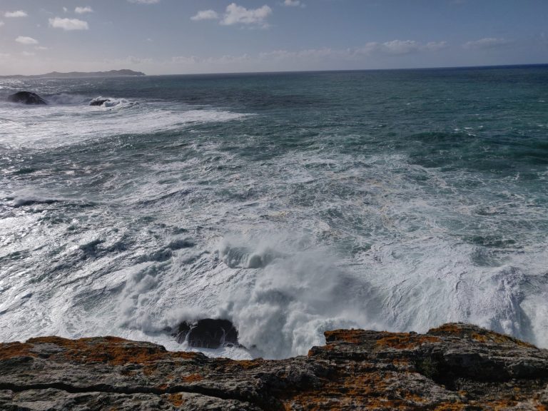 La temperatura del mar en España batió récords y en la costa gallega alcanzó los 22.9ºC en la zona de las Sisargas