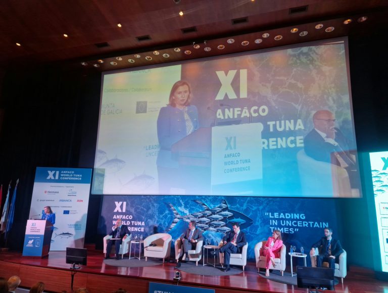 Pesca.- Isabel Artime destaca el «gran potencial» de la industria atunera en el XI Anfaco World Tuna Conference