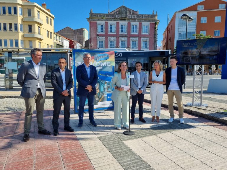 Unos 200 usuarios de las líneas de bus entre Ferrol, Narón y Neda probarán la tarjeta Xente Nova en el móvil