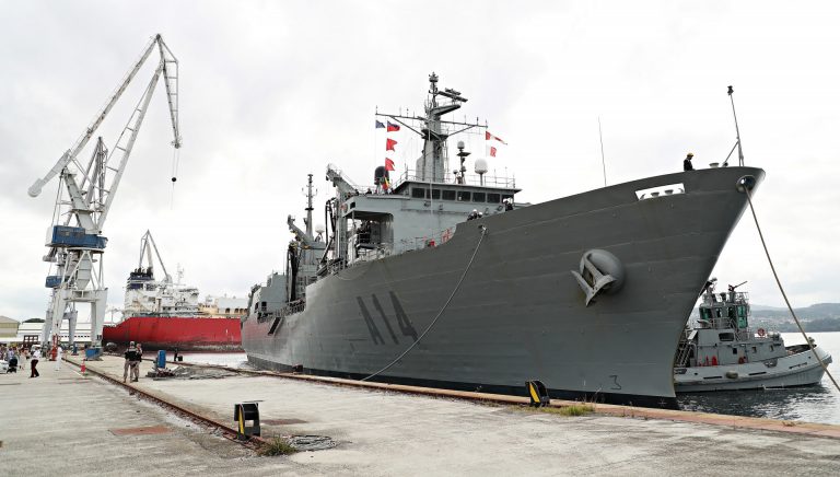 El buque logístico Patiño zarpa el miércoles de Ferrol para integrarse en una flota de la OTAN por la guerra de Ucrania