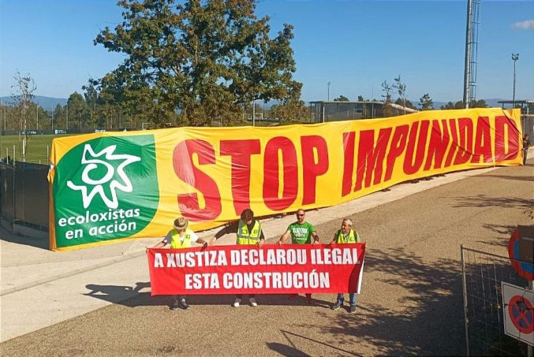 Ecoloxistas en Acción denuncia una supuesta prevaricación del Consello de la Xunta por el proyecto del Celta en Mos