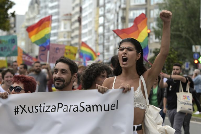La Fiscalía pide entre 22 y 27 años de cárcel para los acusados por el crimen de Samuel Luiz en 2021