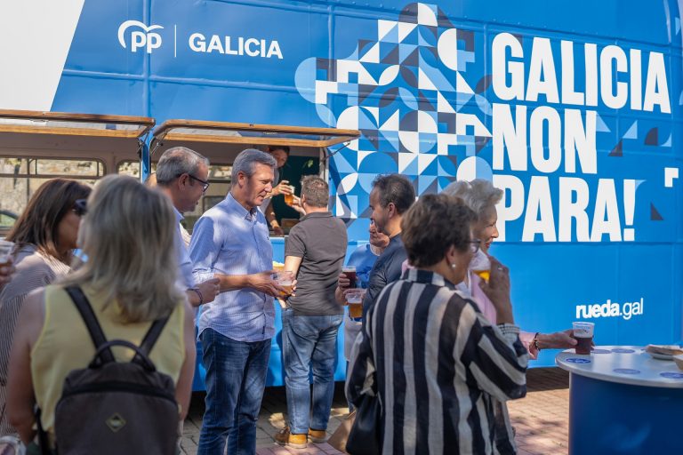 Alfonso Rueda arranca en Silleda (Pontevedra) la nueva campaña del PPdeG ‘Galicia non para!’
