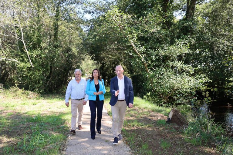La Xunta destina 26.000 euros a la puesta en valor de la senda fluvial del Refugio de Verdes, en Coristanco (A Coruña)