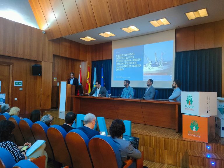 Pesca.- ARVI, Gradiant y EnergyLab destacan el uso de las nuevas tecnologías para reducir las emisiones de los barcos