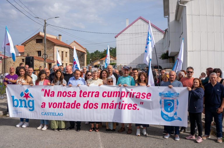 El BNG recuerda la «lucha agraria» de vecinos de Porto do Son que en 1916 se rebelaron contra el pago de un impuesto