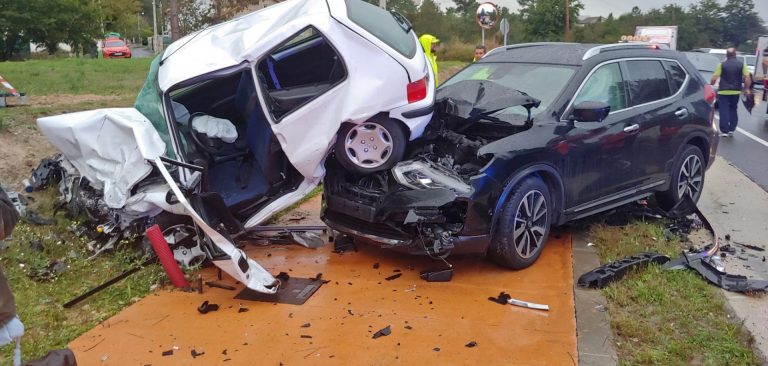 Herida grave una mujer en un accidente en Pereiro de Aguiar (Ourense) con tres vehículos implicados