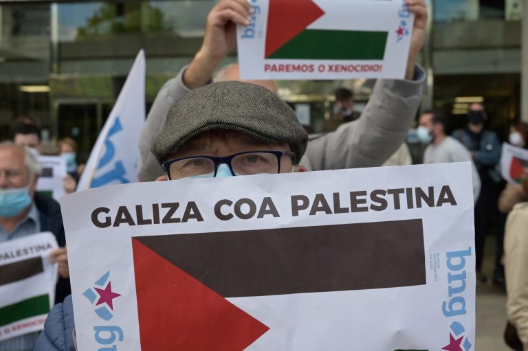 Nuevas concentraciones convocadas este domingo en toda Galicia por la libertad de Palestina