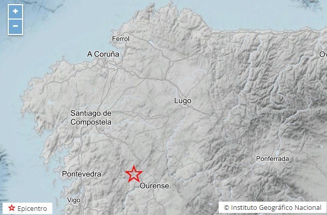 El Ayuntamiento de O Carballiño registra dos terremotos en la madrugada de este jueves