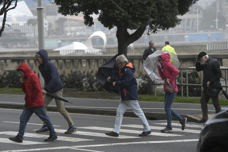 El temporal deja en Galicia 761 incidencias, tras otras 161 intervenciones en las últimas horas
