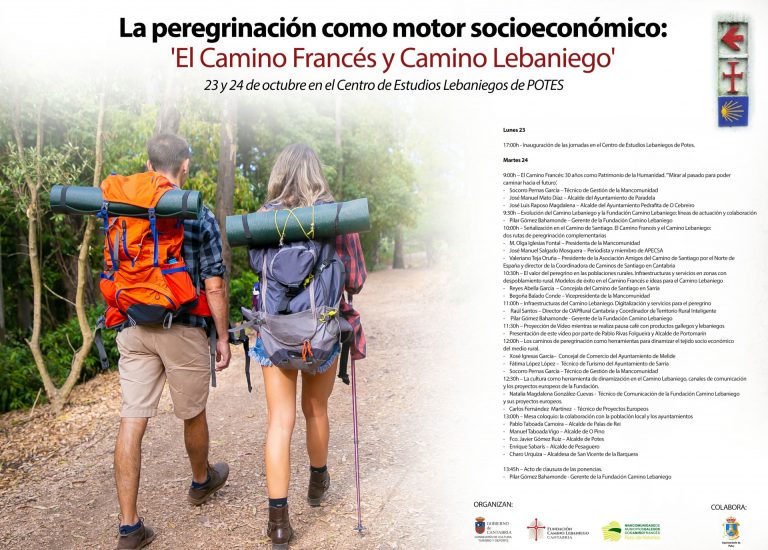 Fundación Camino Lebaniego y Municipios Galegos do Camiño Francés organizan unas jornadas sobre la peregrinación