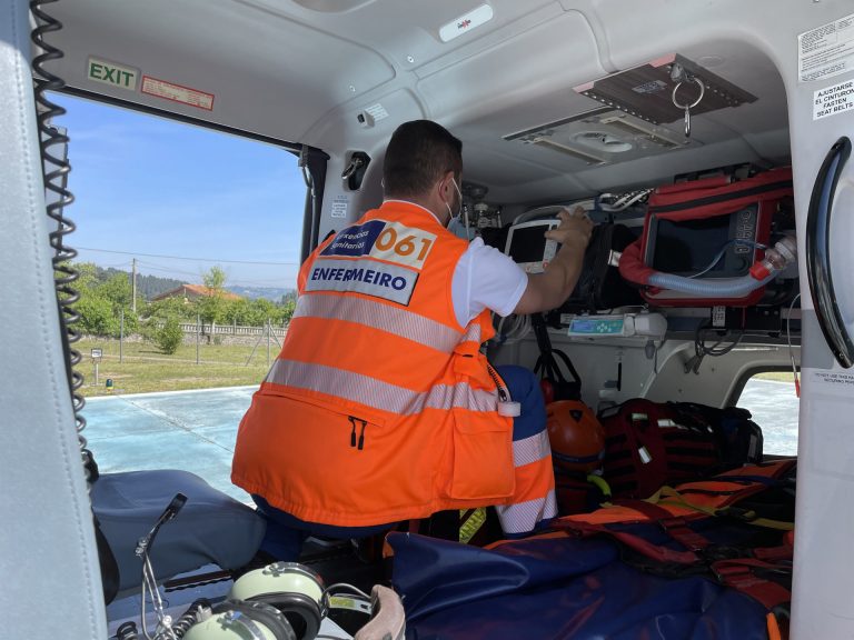 El 061 asistió este fin de semana a 57 personas implicadas en 40 accidentes de tráfico en las carreteras gallegas