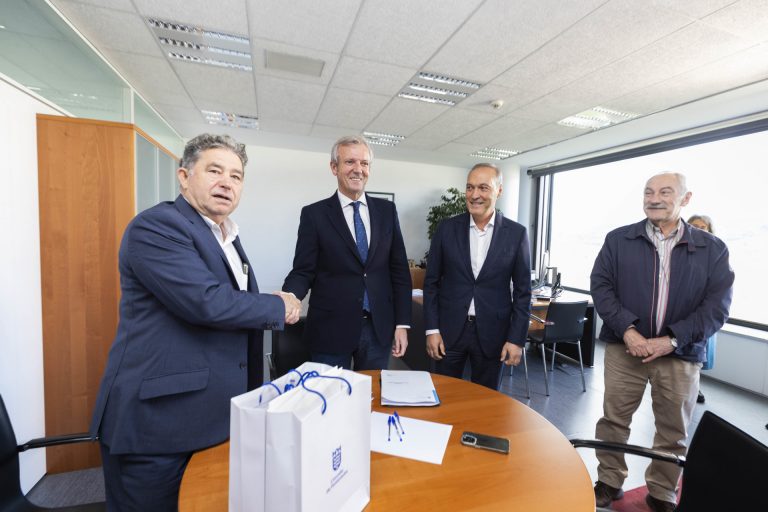 Rueda y Lores acuerdan retomar el proyecto de la variante de Alba y ampliar el polígono de O Campiño