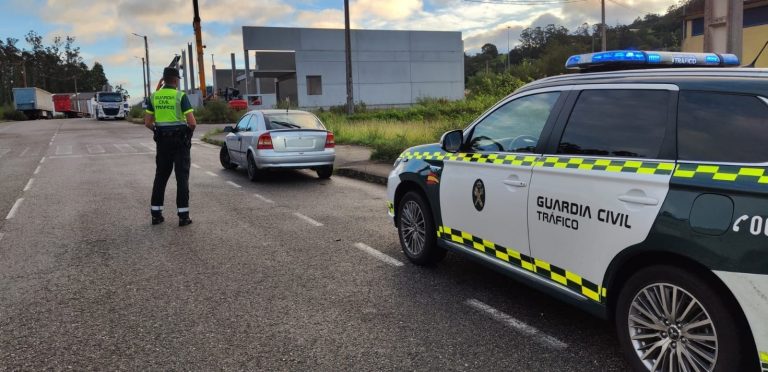 Investigado un conductor por conducción temeraria, dar positivo en drogas y triplicar la tasa máxima de alcoholemia