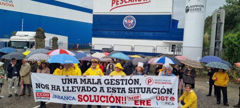 Pesca.- Sindicatos ven «insuficientes» las condiciones del ERE de Nueva Pescanova y piden despidos «no traumáticos»
