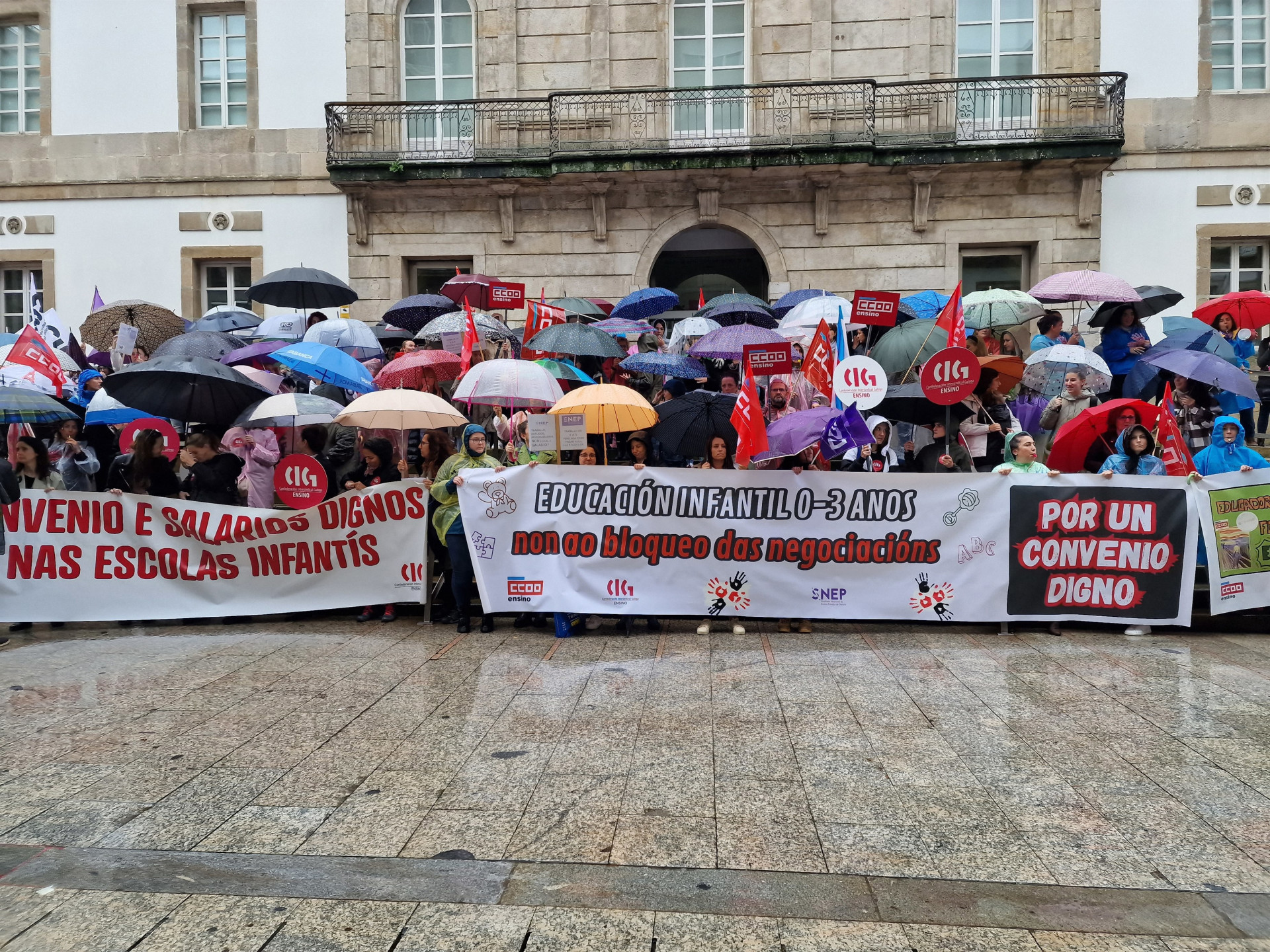 Trabajadoras De Escuelas Infantiles Secundan Una Nueva Jornada De Paro ...