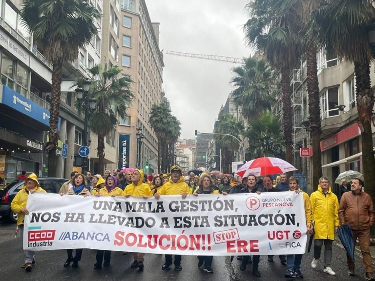 Suspenden la huelga de este jueves en Pescanova al plantear la empresa «algún avance», pero se mantiene la del viernes