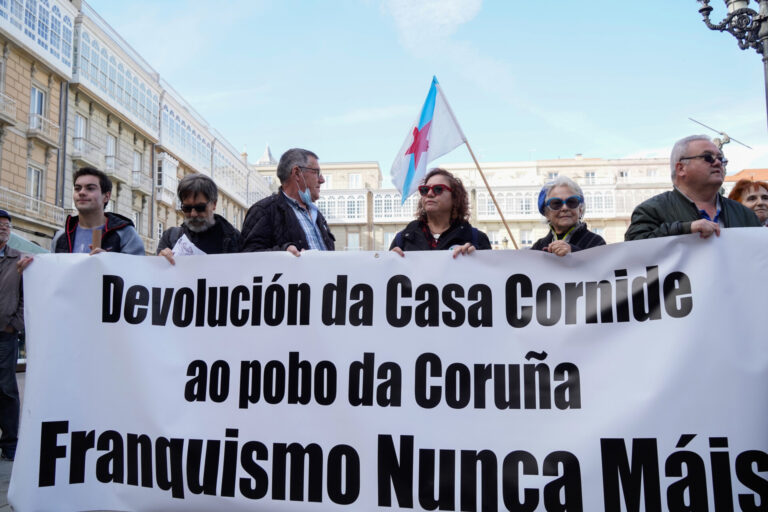 Convocan el sábado una marcha en A Coruña para reclamar la devolución de la Casa Cornide